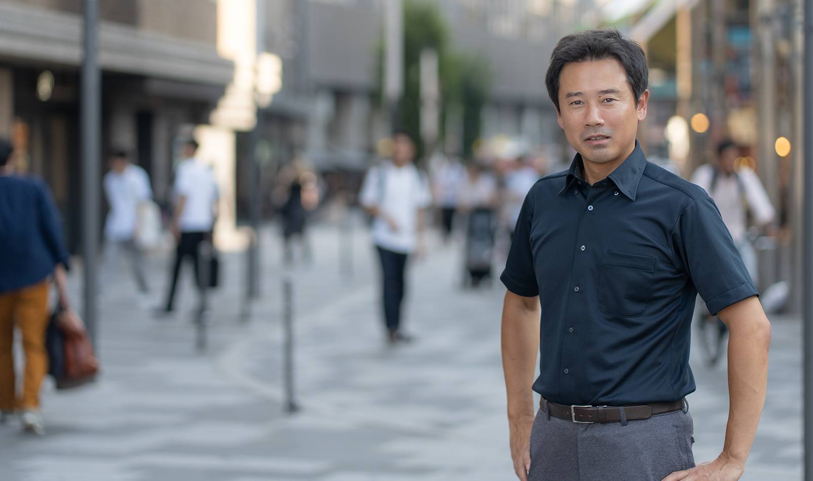 街の未来を考える、街とともに成長する。エリアマネジメント・ソリューション部 課長（地域デザイン担当）