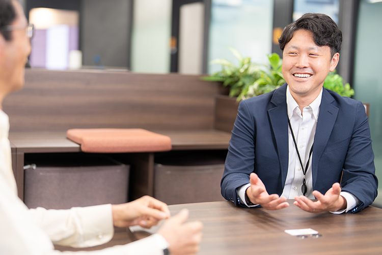 上司や仲間とともに想いを形にできる、自由度の高い企業文化