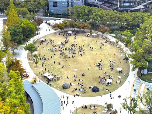 のびのびプレイランド上から撮影（2025年度の様子）.JPG